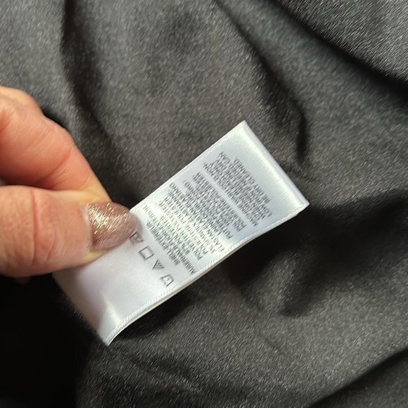 Dress the Population Black Ariel Sleeveless Plunging Faux Wrap Dress - Picture 8 of 8